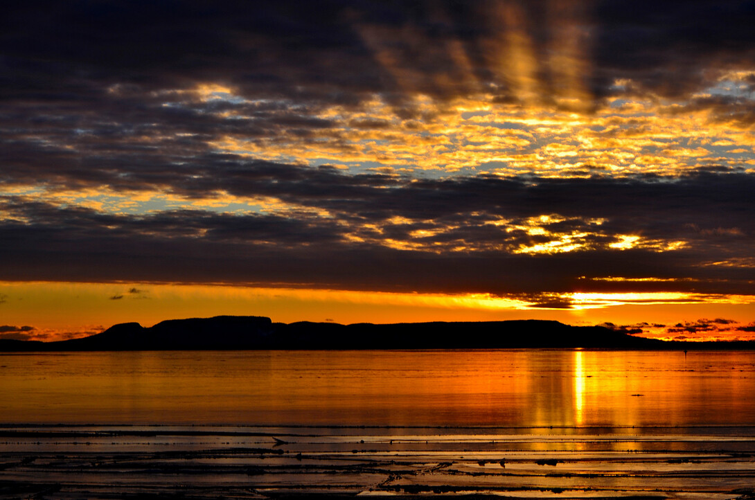 North Bay Ontario Sunrise, over Lake Nipissing